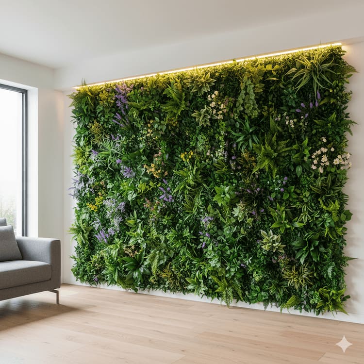 Como os jardins verticais artificiais ajudam em projetos de arquitetura sustentável