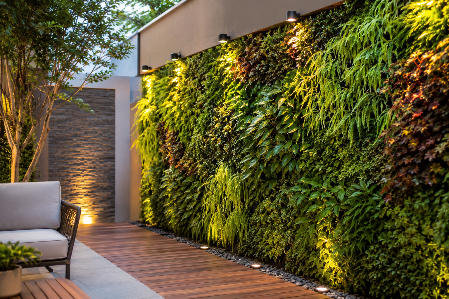 Veja como funciona a montagem de jardim vertical, quais cuidados o projeto exige e como a Villa Gramas desenvolve soluções profissionais e personalizadas