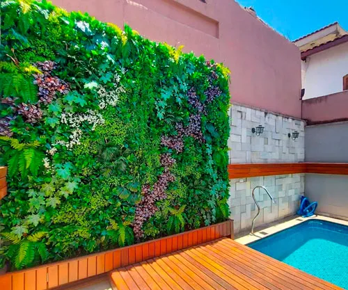 Montagem de Jardim Vertical
